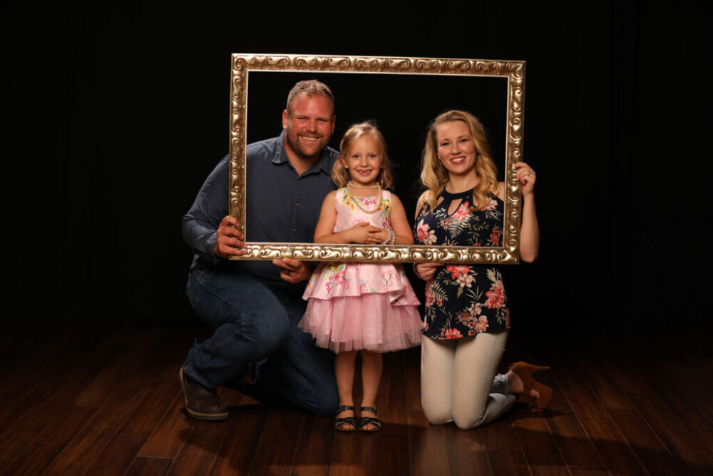 Framed Family Photo